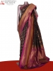 Designer Floral Handloom Tussar Silk Saree